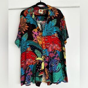 Farm Rio Button Up Shirt